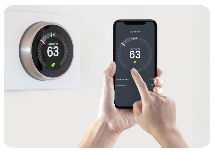 Using a smart thermostat