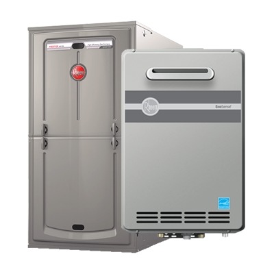 natural gas heating and water equipment