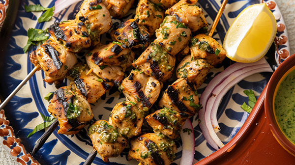 Chicken kabobs