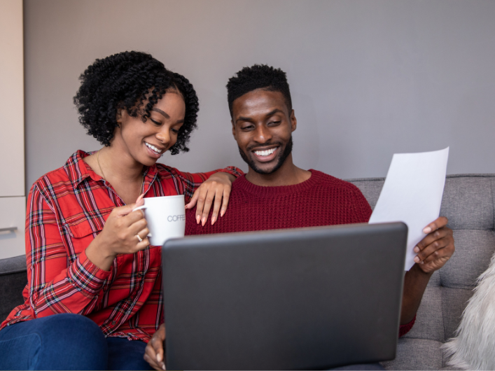 Couple Paying Bill