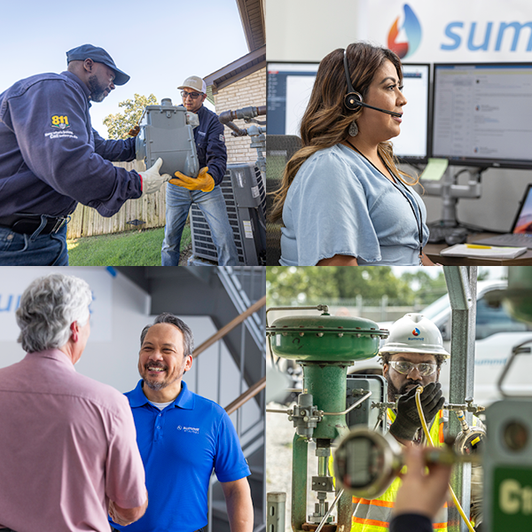 Collage of Summit team members working